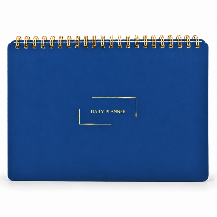 Daily Planner (Landscape) | Undated Daily Planner – Spiral Notebook | Merely Home