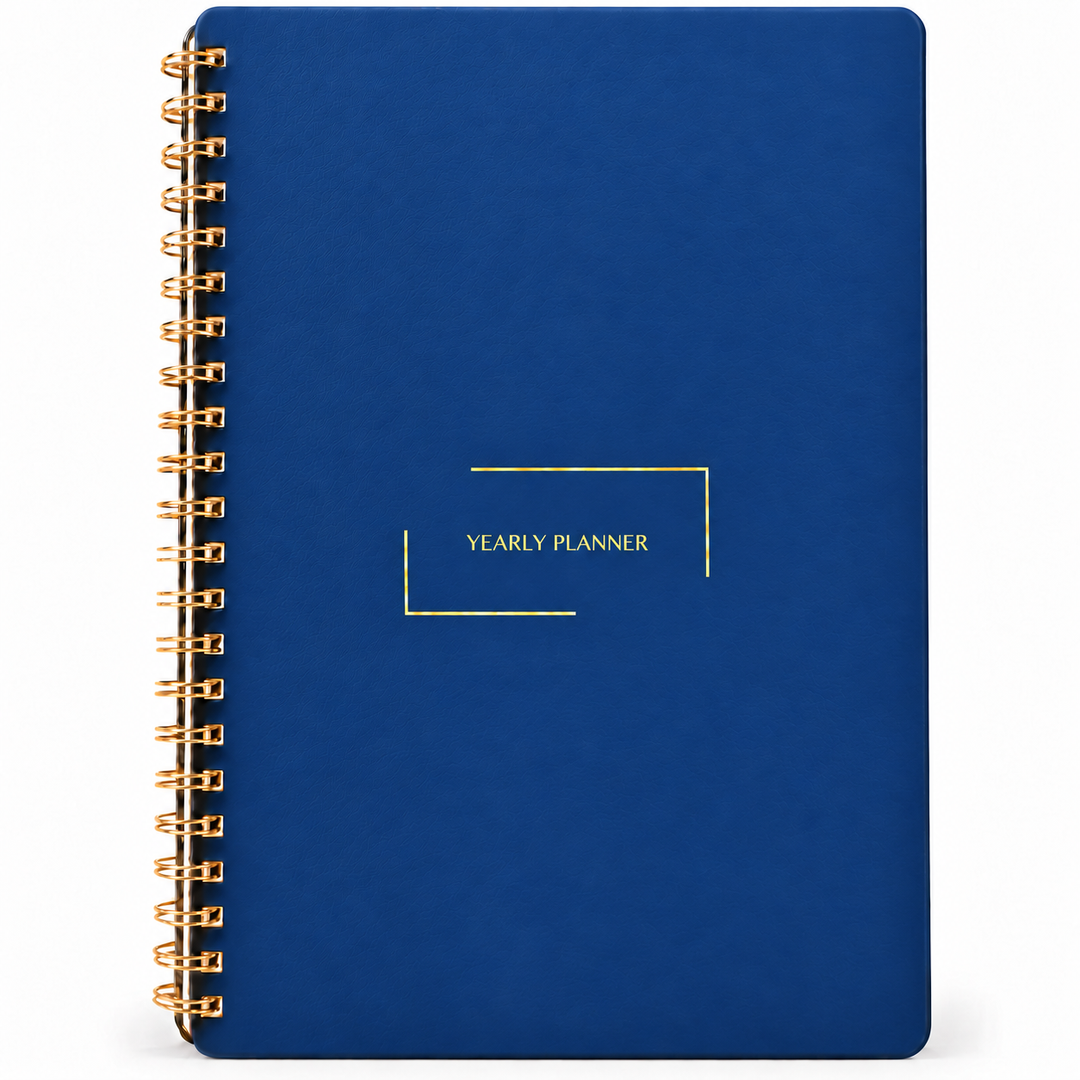 Yearly Planner | Undated Monthly Planner with Weekly Pages | Merely Home
