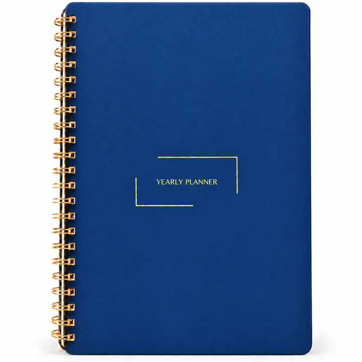 Yearly Planner | Undated Monthly Planner with Weekly Pages | Merely Home