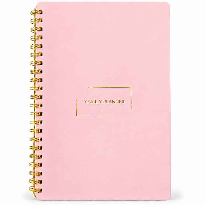 Yearly Planner | Undated Monthly Planner with Weekly Pages | Merely Home