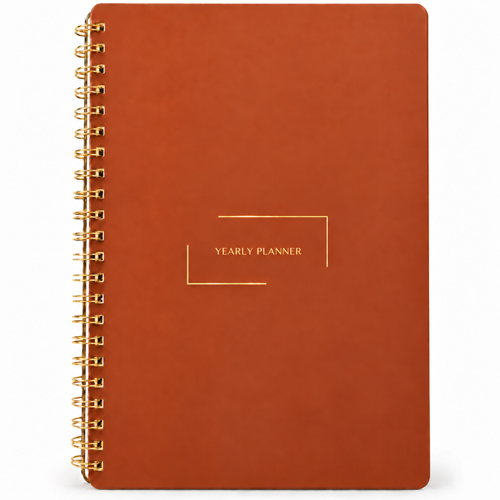 Yearly Planner | Undated Monthly Planner with Weekly Pages | Merely Home